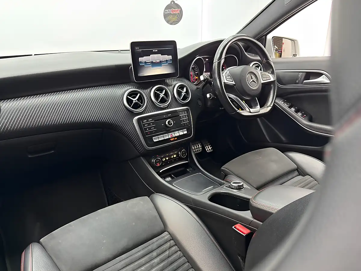 Used 2017 Mercedes-Benz a Class AMG Line Silver - Interior and Exterior details 11