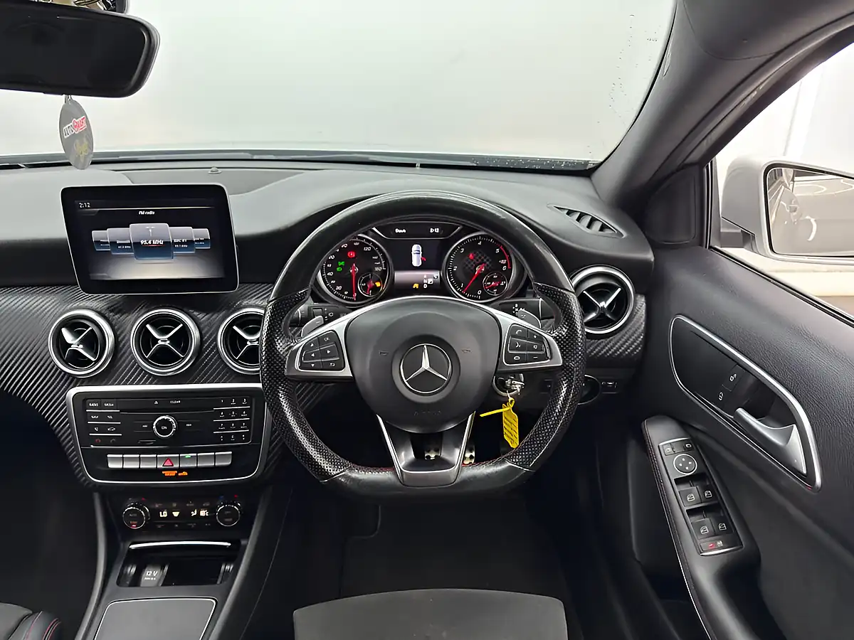 Used 2017 Mercedes-Benz a Class AMG Line Silver - Interior and Exterior details 14