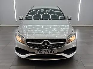 Used 2017 Mercedes-Benz a Class AMG Line Silver - Interior and Exterior details 2