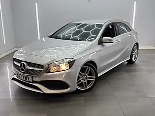 Used 2017 Mercedes-Benz a Class AMG Line Silver - Interior and Exterior details 3