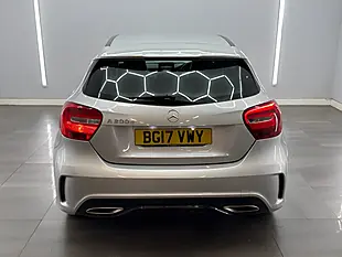 Used 2017 Mercedes-Benz a Class AMG Line Silver - Interior and Exterior details 6