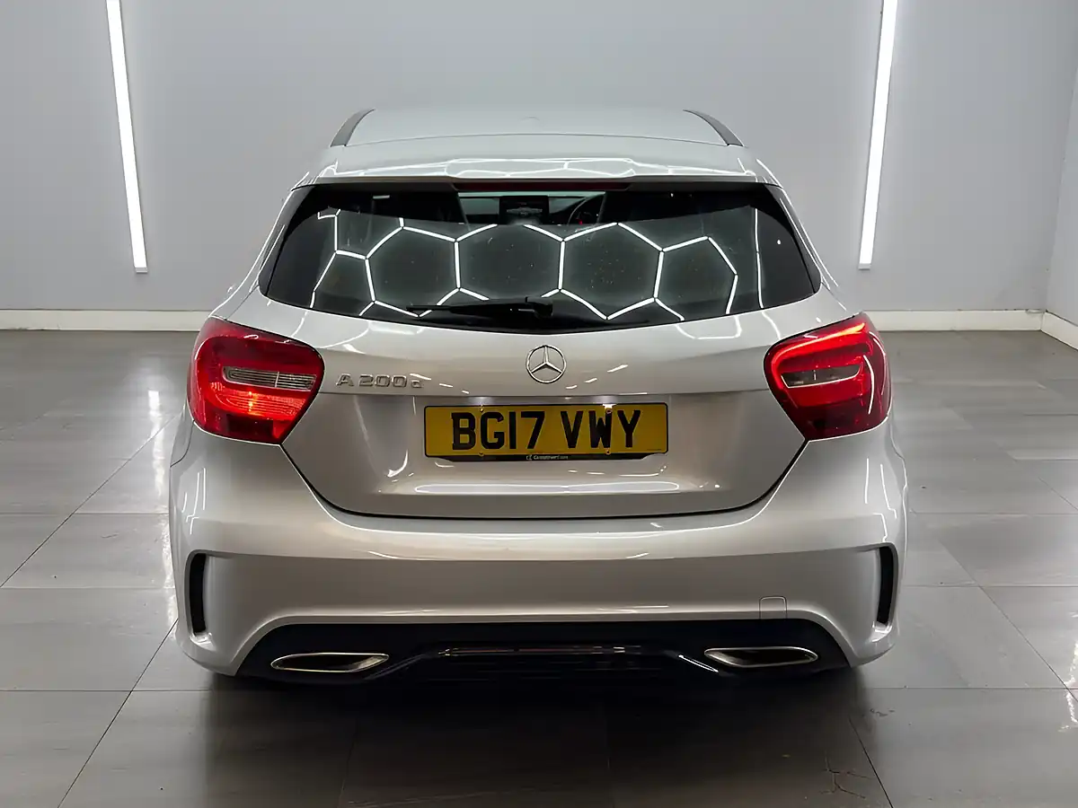 Used 2017 Mercedes-Benz a Class AMG Line Silver - Interior and Exterior details 6