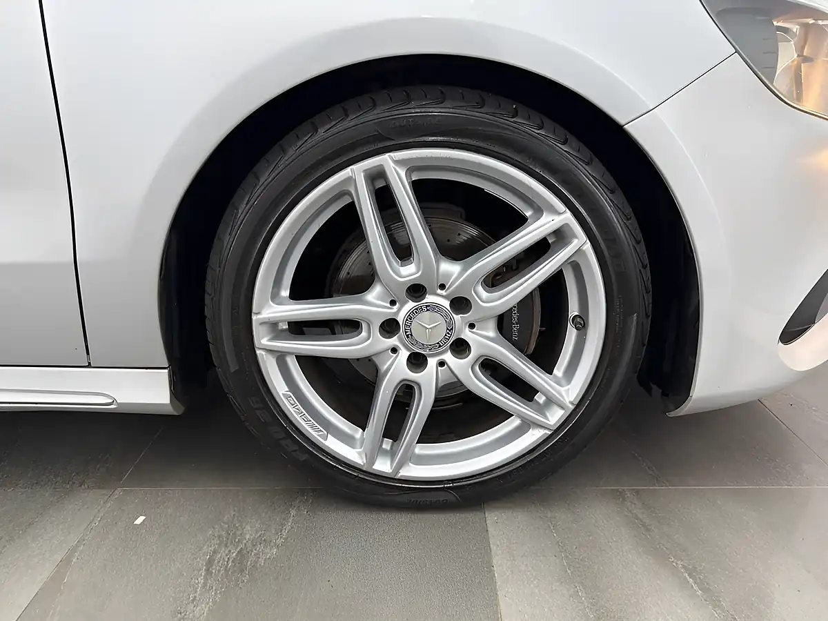 Used 2017 Mercedes-Benz a Class AMG Line Silver - Interior and Exterior details 7