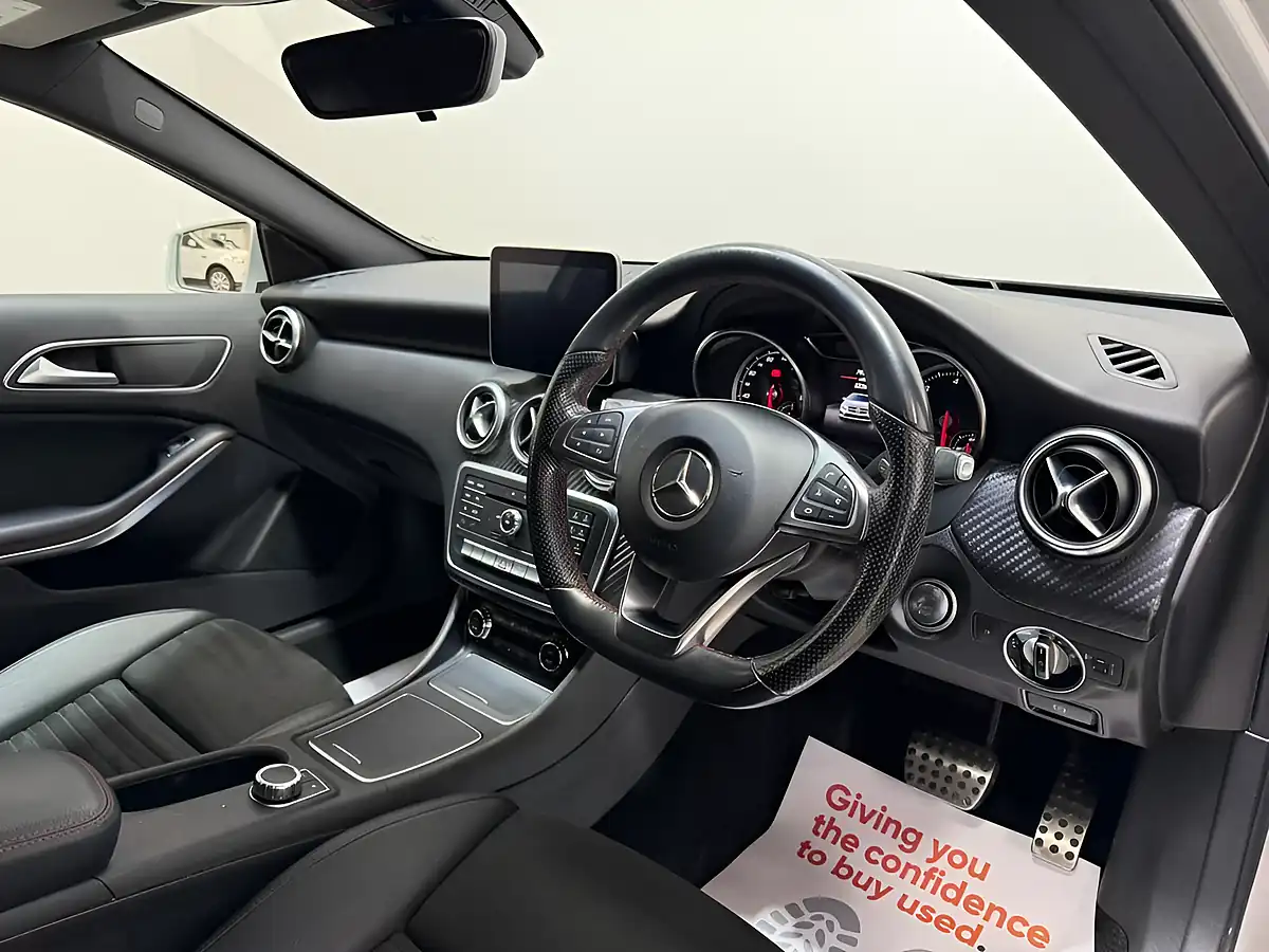 Used 2017 Mercedes-Benz a-Class AMG Line Silver - Interior and Exterior details 10