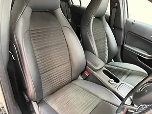 Used 2017 Mercedes-Benz a-Class AMG Line Silver - Interior and Exterior details 11