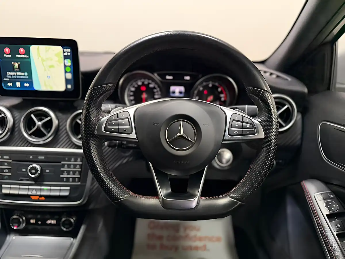 Used 2017 Mercedes-Benz a-Class AMG Line Silver - Interior and Exterior details 14
