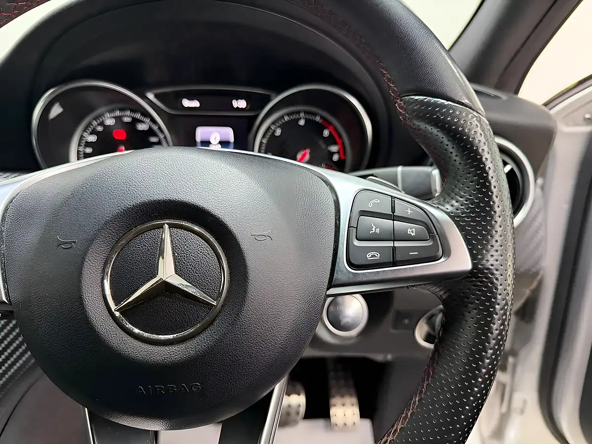 Used 2017 Mercedes-Benz a-Class AMG Line Silver - Interior and Exterior details 15