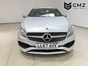 Used 2017 Mercedes-Benz a-Class AMG Line Silver - Interior and Exterior details 2