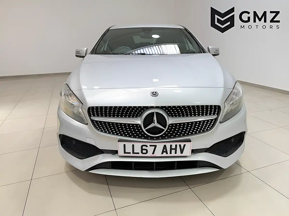 Used 2017 Mercedes-Benz a-Class AMG Line Silver - Interior and Exterior details 2