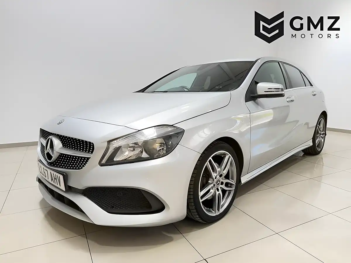 Used 2017 Mercedes-Benz a-Class AMG Line Silver - Interior and Exterior details 3