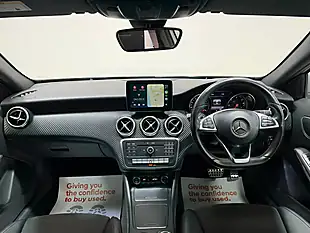 Used 2017 Mercedes-Benz a-Class AMG Line Silver - Interior and Exterior details 4