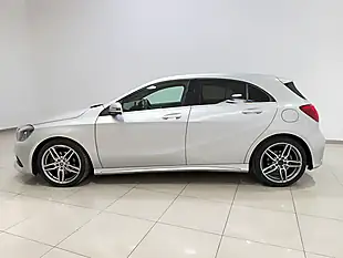 Used 2017 Mercedes-Benz a-Class AMG Line Silver - Interior and Exterior details 5