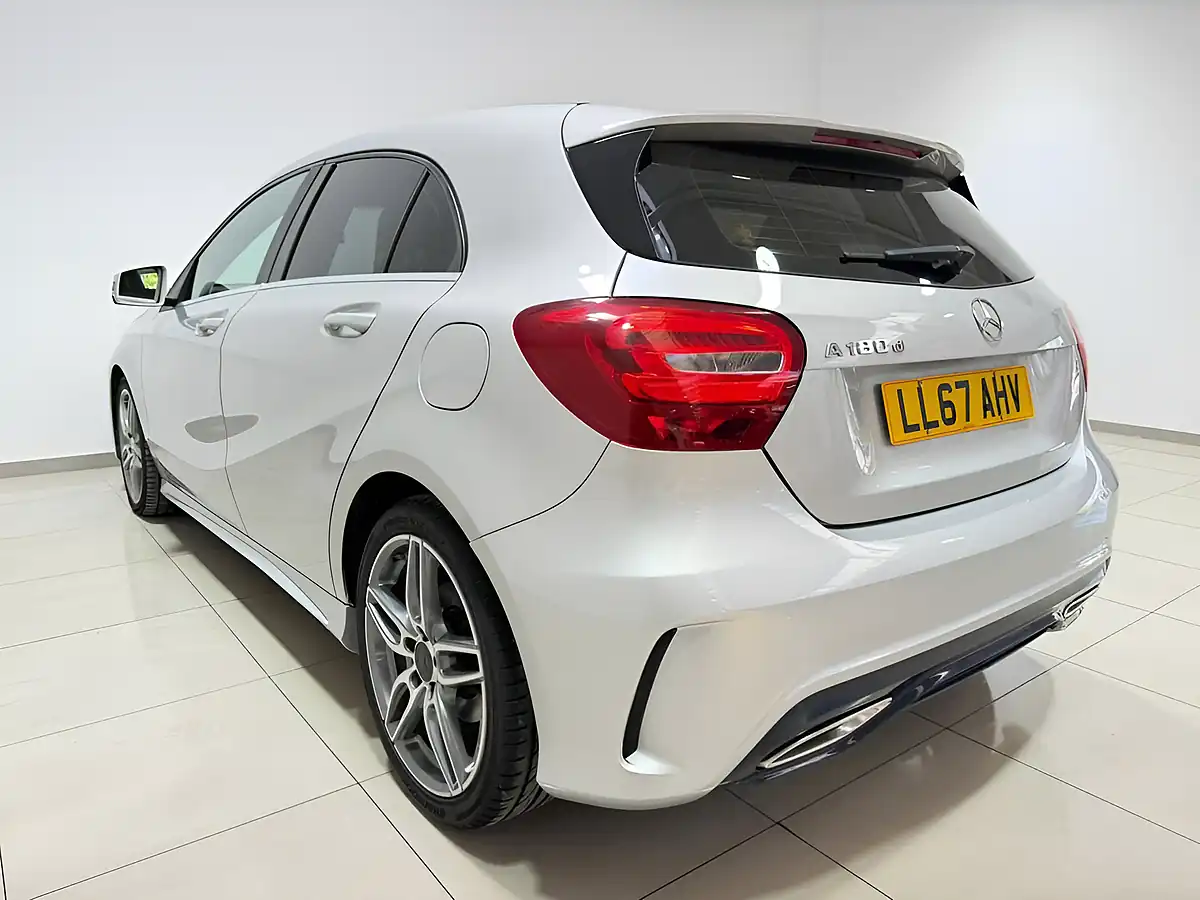 Used 2017 Mercedes-Benz a-Class AMG Line Silver - Interior and Exterior details 6