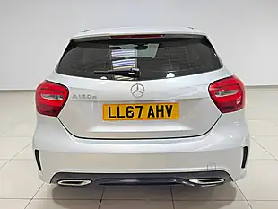 Used 2017 Mercedes-Benz a-Class AMG Line Silver - Interior and Exterior details 7