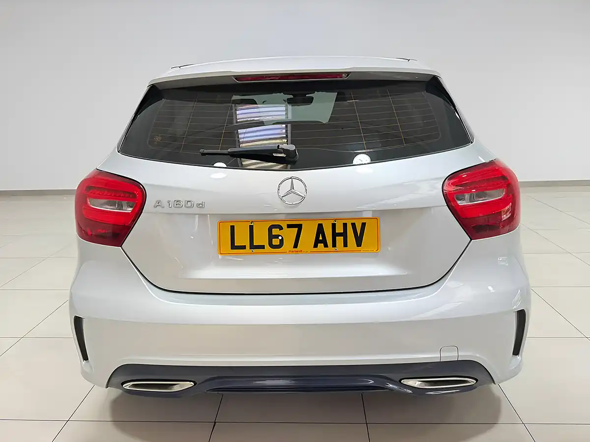 Used 2017 Mercedes-Benz a-Class AMG Line Silver - Interior and Exterior details 7