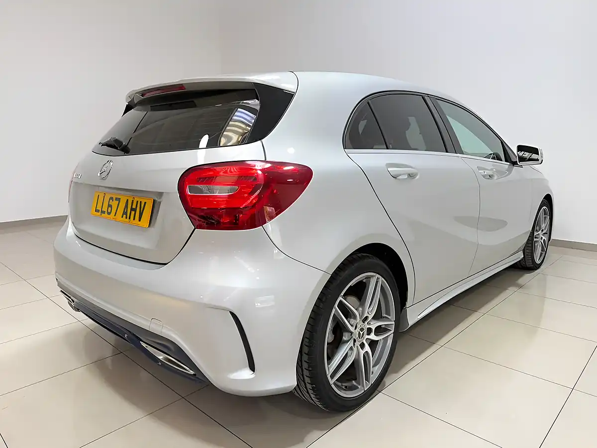 Used 2017 Mercedes-Benz a-Class AMG Line Silver - Interior and Exterior details 8