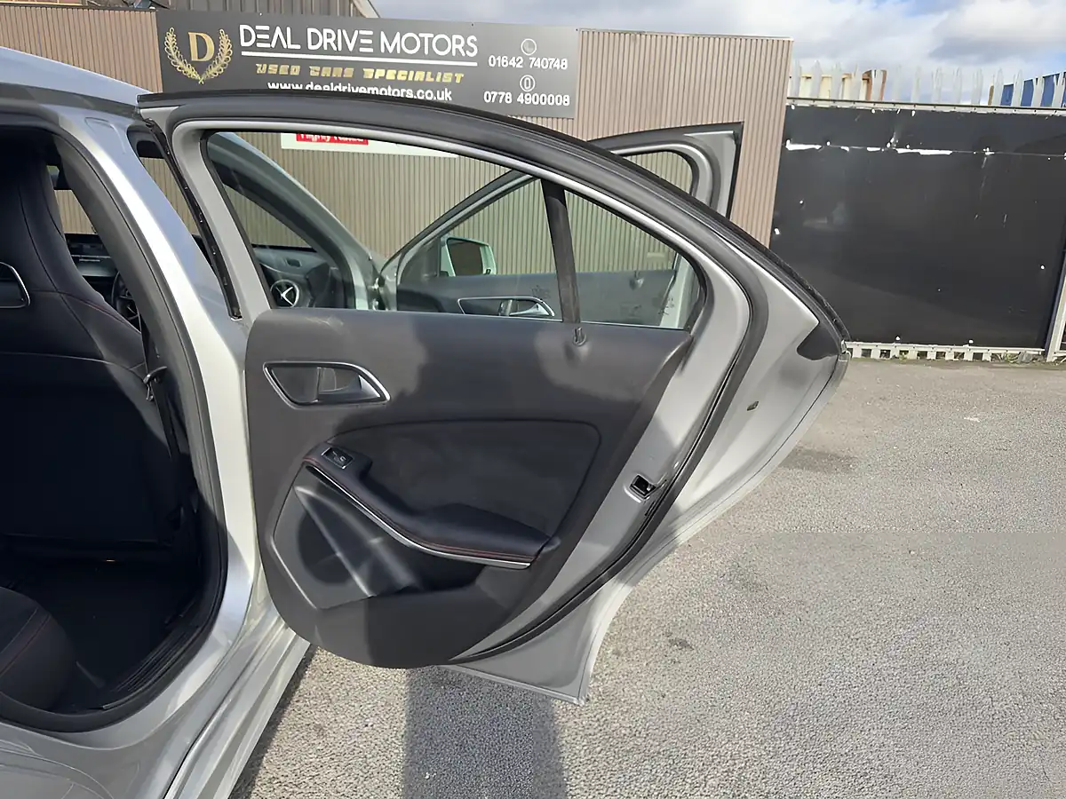 Used 2017 Mercedes-Benz a-Class AMG Line Silver - Interior and Exterior details 11