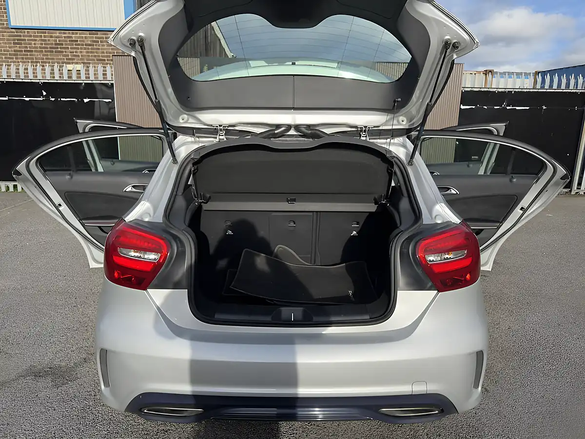 Used 2017 Mercedes-Benz a-Class AMG Line Silver - Interior and Exterior details 13