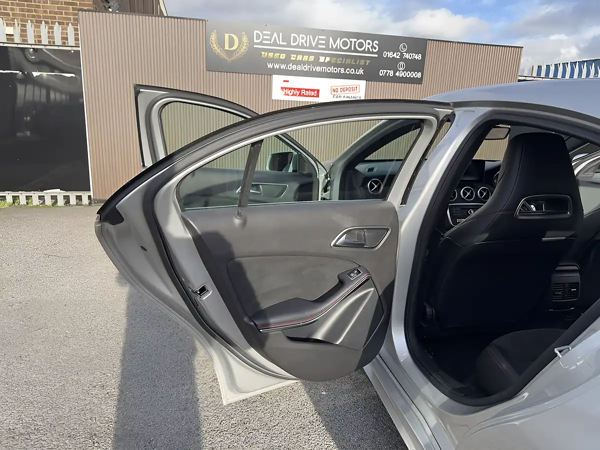 Used 2017 Mercedes-Benz a-Class AMG Line Silver - Interior and Exterior details 14