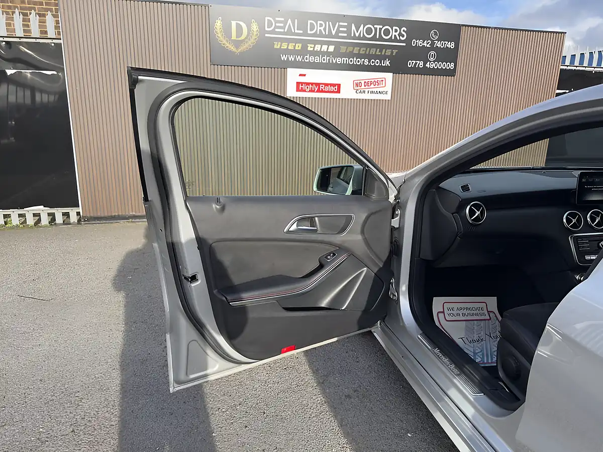 Used 2017 Mercedes-Benz a-Class AMG Line Silver - Interior and Exterior details 15