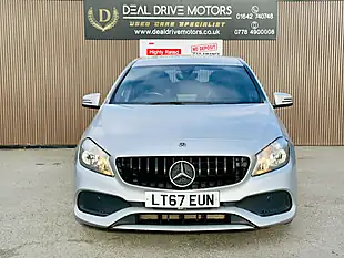 Used 2017 Mercedes-Benz a-Class AMG Line Silver - Interior and Exterior details 4