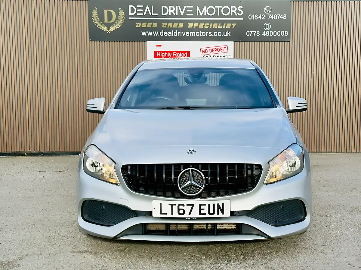 Used 2017 Mercedes-Benz a-Class AMG Line Silver - Interior and Exterior details 4