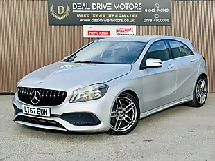 Used 2017 Mercedes-Benz a-Class AMG Line Silver - Interior and Exterior details 5