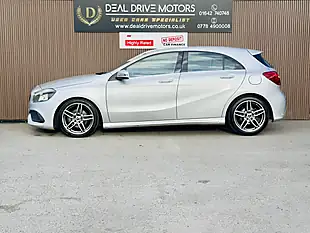 Used 2017 Mercedes-Benz a-Class AMG Line Silver - Interior and Exterior details 6