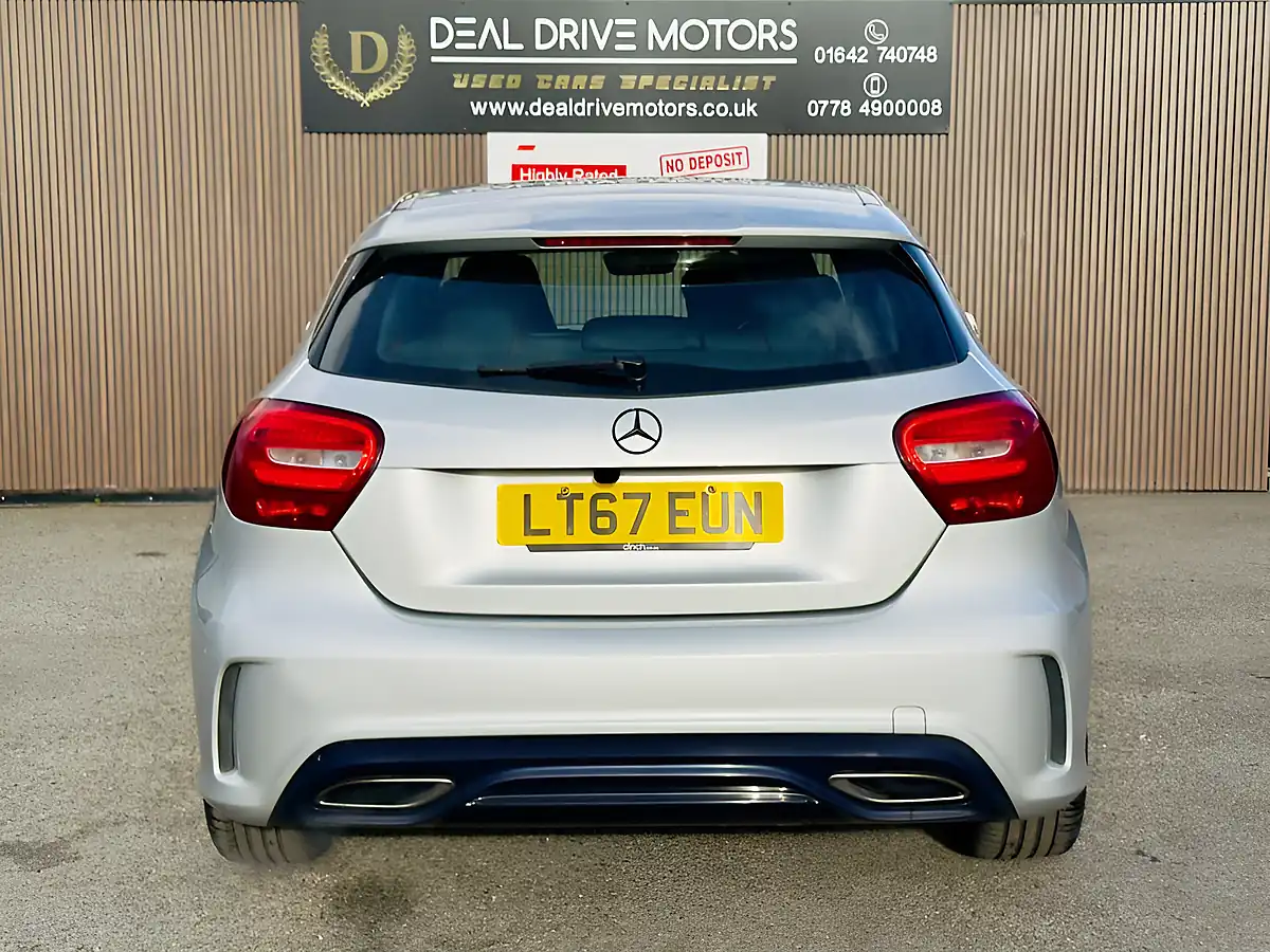 Used 2017 Mercedes-Benz a-Class AMG Line Silver - Interior and Exterior details 8