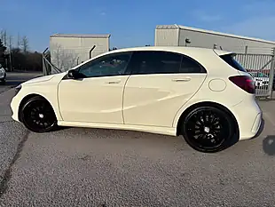 Used 2017 Mercedes-Benz a-Class AMG Line White - Interior and Exterior details 10