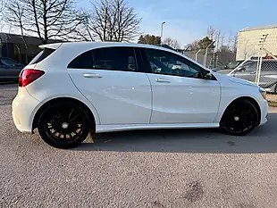 Used 2017 Mercedes-Benz a-Class AMG Line White - Interior and Exterior details 12
