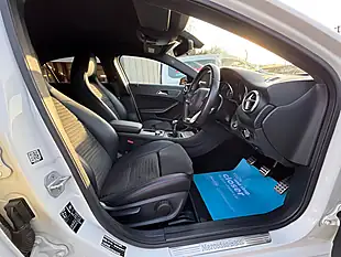 Used 2017 Mercedes-Benz a-Class AMG Line White - Interior and Exterior details 3