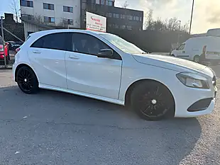 Used 2017 Mercedes-Benz a-Class AMG Line White - Interior and Exterior details 6