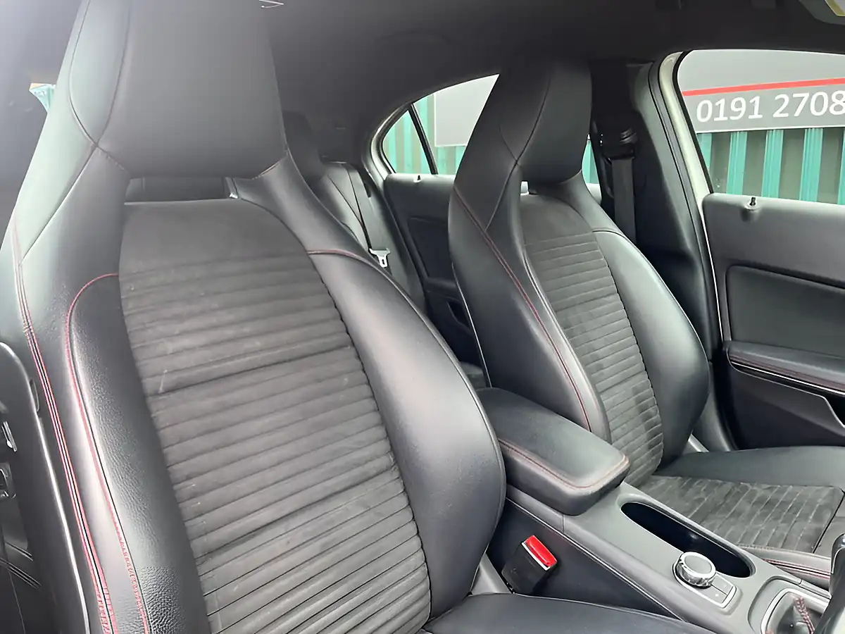 Used 2017 Mercedes-Benz a Class AMG Line White - Interior and Exterior details 17