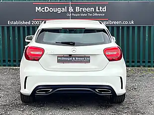 Used 2017 Mercedes-Benz a Class AMG Line White - Interior and Exterior details 4