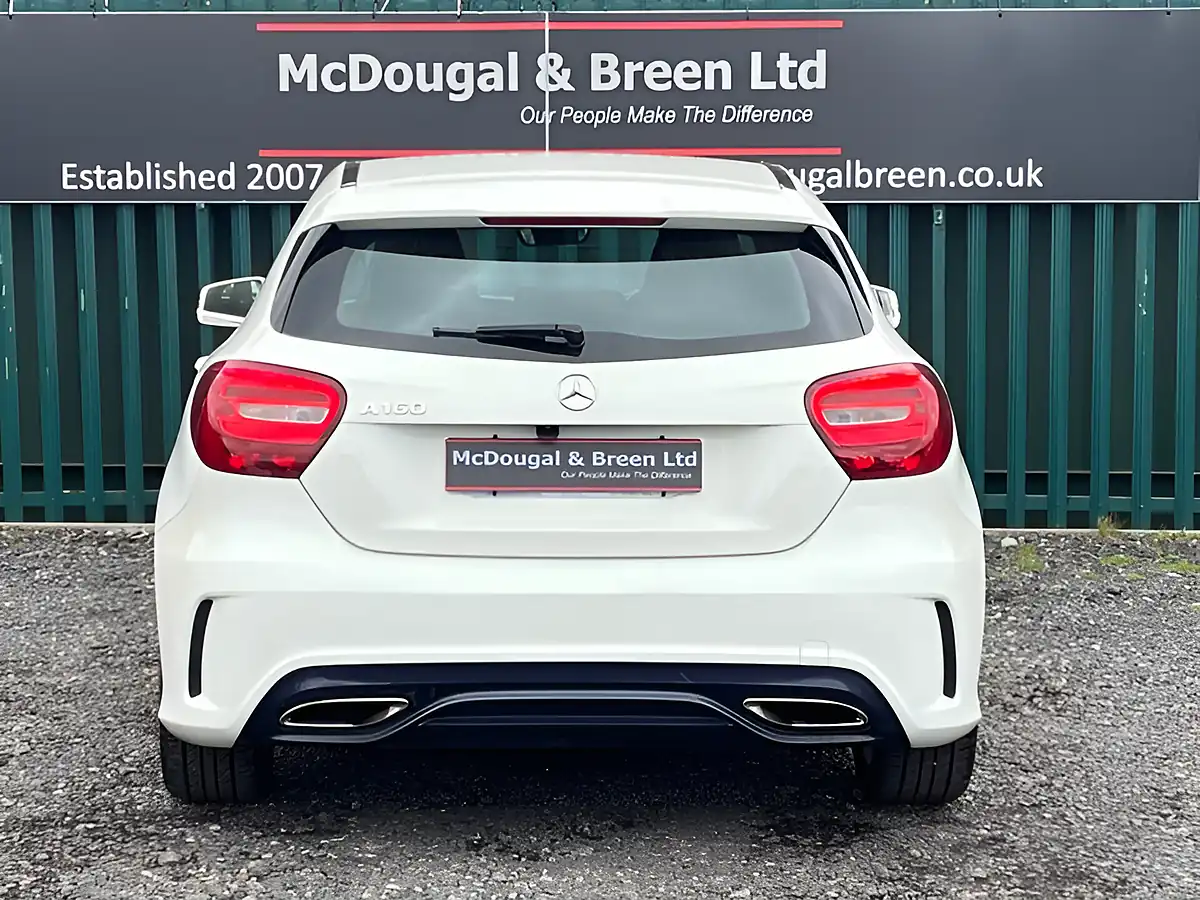 Used 2017 Mercedes-Benz a Class AMG Line White - Interior and Exterior details 4