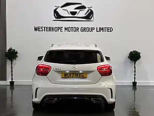 Used 2017 Mercedes-Benz a Class AMG Line White - Interior and Exterior details 17