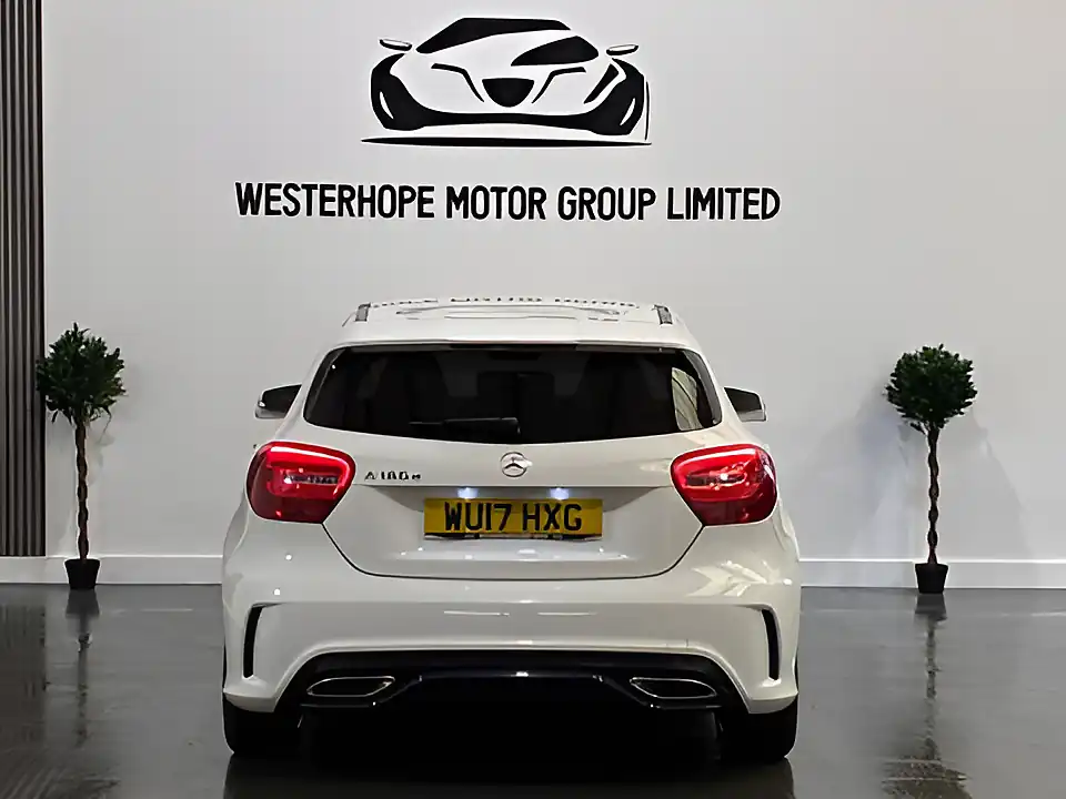 Used 2017 Mercedes-Benz a Class AMG Line White - Interior and Exterior details 17