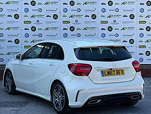 Used 2017 Mercedes-Benz a Class AMG Line White - Interior and Exterior details 10