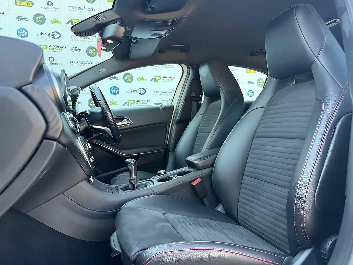 Used 2017 Mercedes-Benz a Class AMG Line White - Interior and Exterior details 12