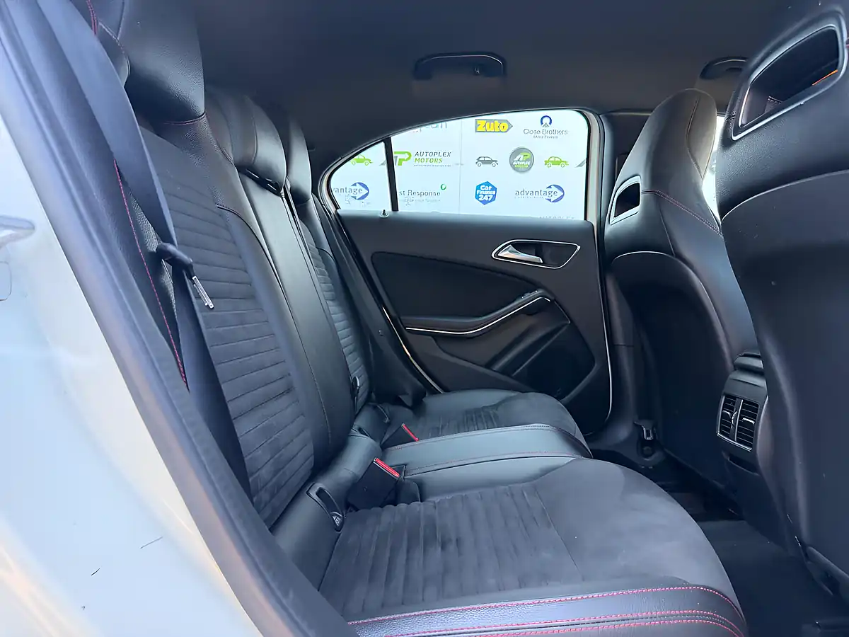 Used 2017 Mercedes-Benz a Class AMG Line White - Interior and Exterior details 13