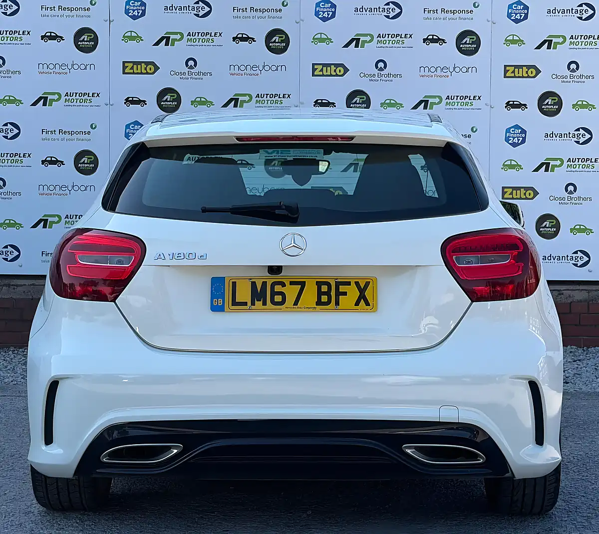 Used 2017 Mercedes-Benz a Class AMG Line White - Interior and Exterior details 9