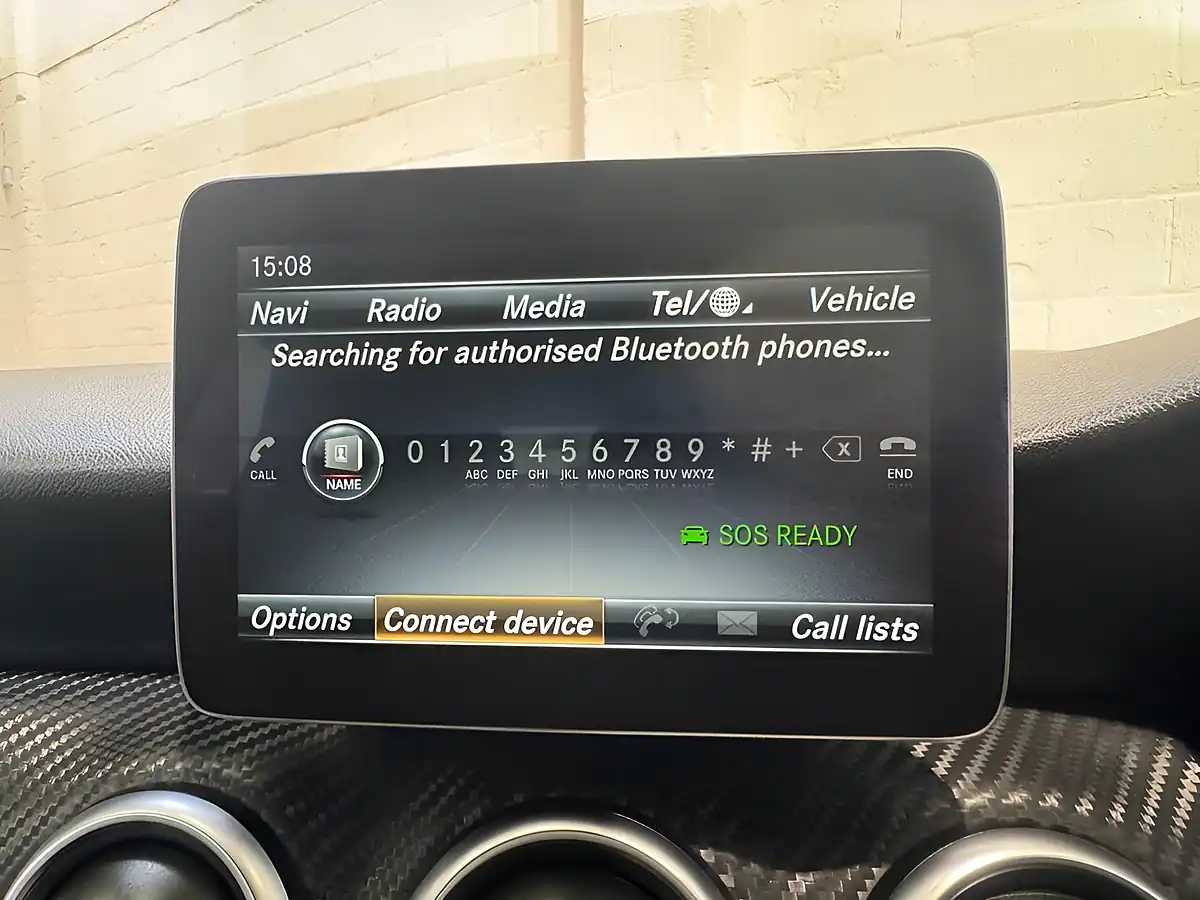 Used 2017 Mercedes-Benz a Class AMG Line White - Interior and Exterior details 12