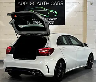 Used 2017 Mercedes-Benz a Class AMG Line White - Interior and Exterior details 4