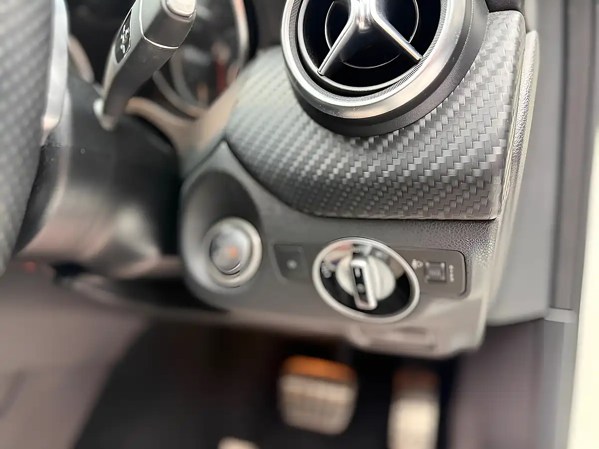 Used 2017 Mercedes-Benz a Class AMG Line White - Interior and Exterior details 13