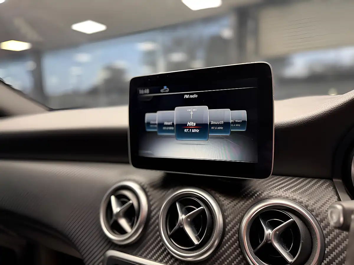Used 2017 Mercedes-Benz a Class AMG Line White - Interior and Exterior details 15