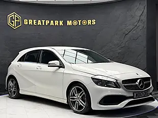 Used 2017 Mercedes-Benz a Class AMG Line White - Interior and Exterior details 3