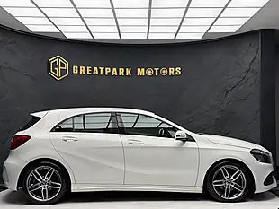 Used 2017 Mercedes-Benz a Class AMG Line White - Interior and Exterior details 4