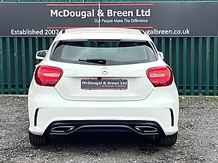 Used 2017 Mercedes-Benz a Class AMG Line White - Interior and Exterior details 4