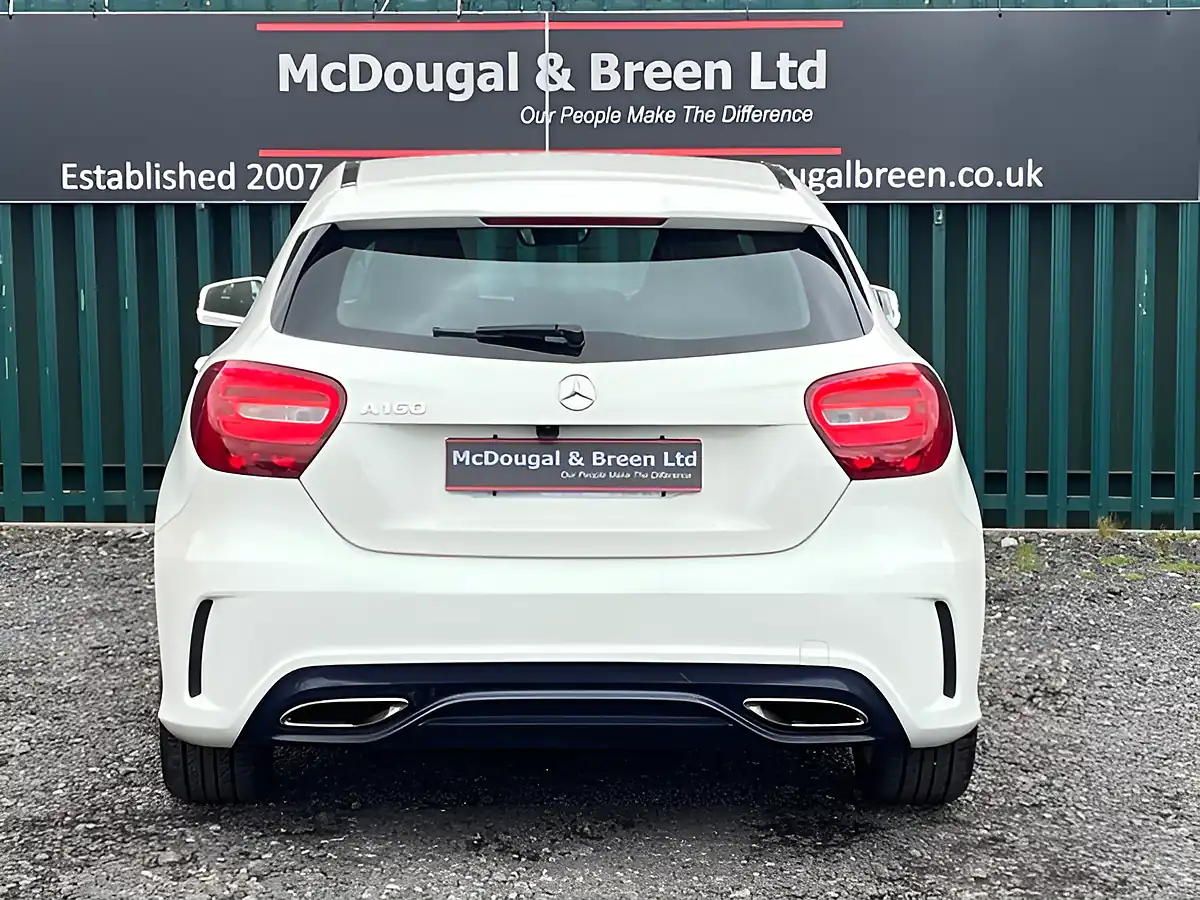 Used 2017 Mercedes-Benz a Class AMG Line White - Interior and Exterior details 4